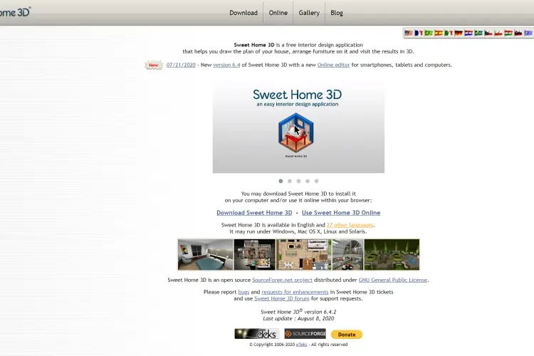 SweetHome 3D 