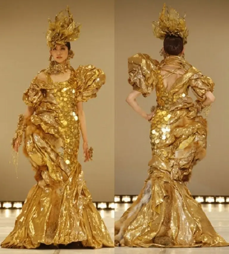 Gold Coin Dress