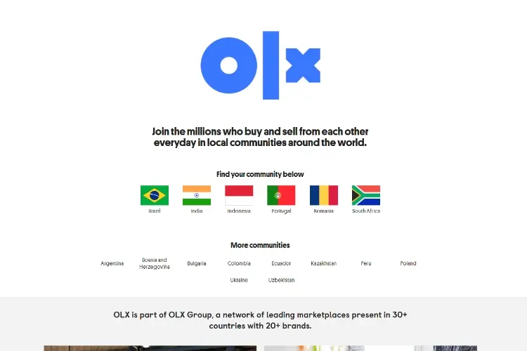 Top Best Classified Sites in USA: Olx 